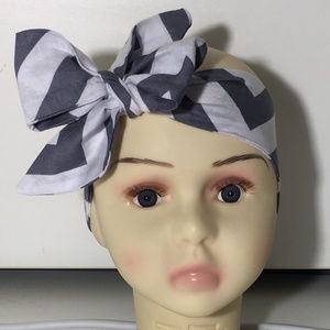 NEW 17 BIG BOW Baby Girl Adult Headband Wrap